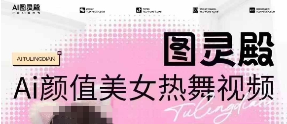 全网首发，原价988图灵殿AI颜值美女热舞视频，云端生图，轻松过原创-云慧网创