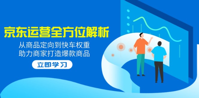 2025京东运营全方位解析：从商品定向到快车权重，助力商家打造爆款商品-云慧网创