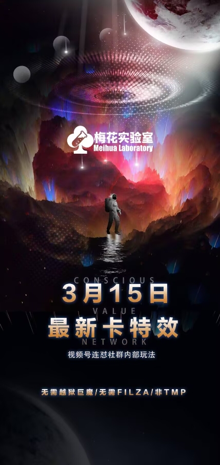 梅花实验室视频号连怼玩法-3月15日最新卡特效技术(无需越狱、巨魔、tmp)-云慧网创