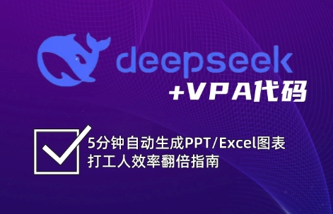 DeepSeek从入门到精通：解锁Excel和VBA高效办公新技能-云慧网创