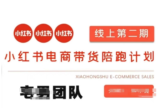 小红书电商带货课2期，月利润20个的小红书电商的有货源，无货源，虚拟产品，付费投流等整套玩法-云慧网创