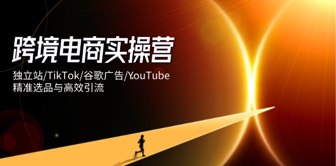 跨境电商实操营：独立站/TikTok/谷歌广告/YouTube，精准选品与高效引流-云慧网创