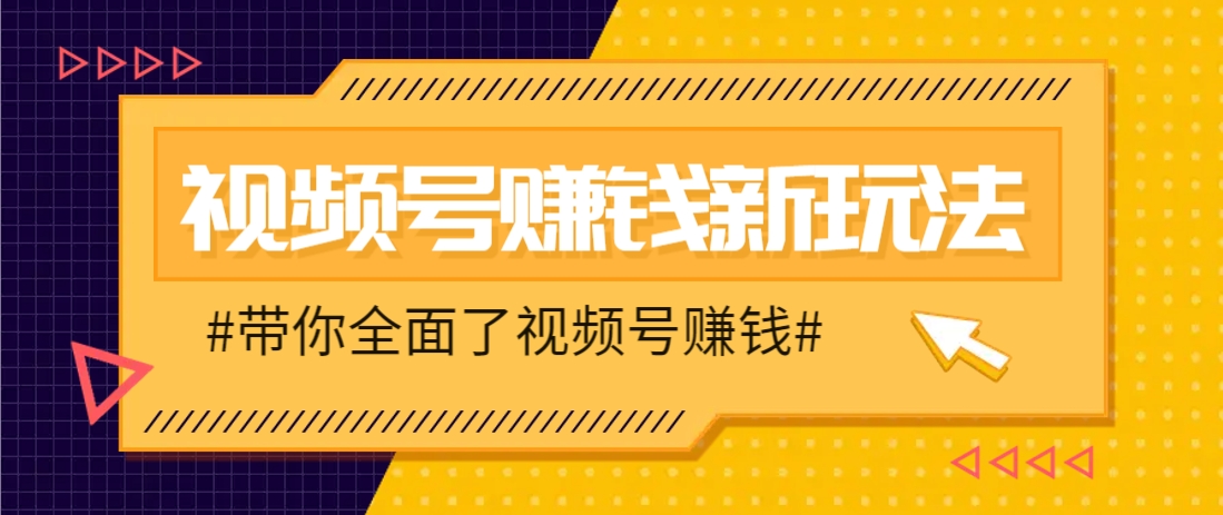 视频号短视频带货新玩法，用这个方法，一天佣金4407(附详细教程)-云慧网创