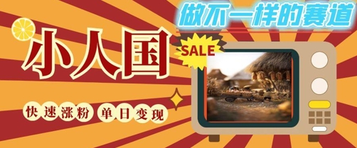 DeepSeek+绘图+视频制作小人国微观视频，小白轻轻松松上手，条条爆款，条条变现，单日就能收益-云慧网创