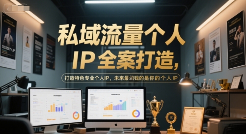 私域流量个人IP全案打造，打造特色专业个人IP，未来最值钱的是你的个人IP-云慧网创