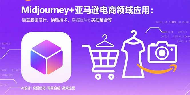 Midjourney+电商领域商业应用：涵盖服装设计、换脸技术、实拍结合等-云慧网创