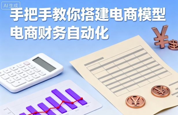 手把手教你搭建电商模型-电商财务自动化-云慧网创