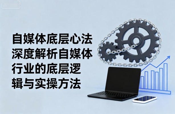 自媒体底层心法，深度解析自媒体行业的底层逻辑与实操方法-云慧网创