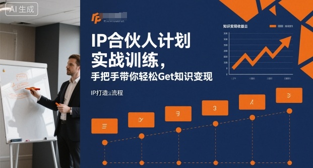 IP合伙人计划实战训练，手把手带你轻松Get知识变现-云慧网创