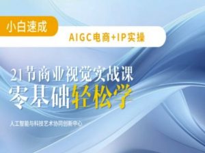 AIGC电商必备实操:21节平面设计实战课,教你玩转AI-云慧网创
