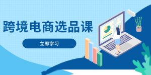 跨境电商选品课:涵盖电动滑板车、健康医疗、电子游戏、厨房用品、宠物等-云慧网创