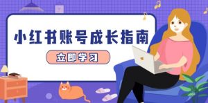小红书账号成长指南,爆款选题+精准定位+数据分析,系统提升账号变现能力-云慧网创