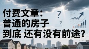 付费文章:普通的房子到底还有没有前途?-云慧网创