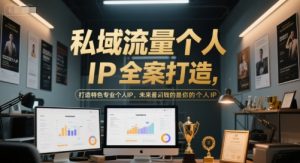 私域流量个人IP全案打造,打造特色专业个人IP,未来最值钱的是你的个人IP-云慧网创