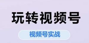 玩转视频号,视频号实战系列课-云慧网创