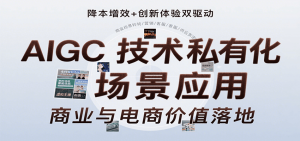 AIGC技术私有化场景应用,内容创作/视觉设计/私有化部署/商业应用/电商运营等-云慧网创