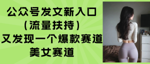 公众号发文新入口(流量扶持-云慧网创