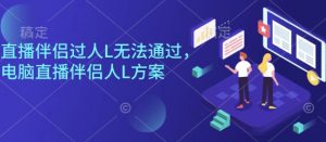 直播伴侣过人L无法通过,电脑直播伴侣人L方案,自测-云慧网创